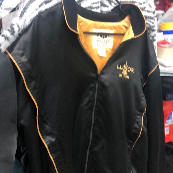 Official LUXOR Las Vegas black satin jacket - Picture 4 of 7
